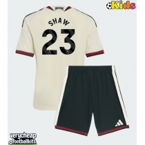 Manchester United Luke Shaw #23 Replica Third Minikit 2026-27 Short Sleeve (+ pants)
